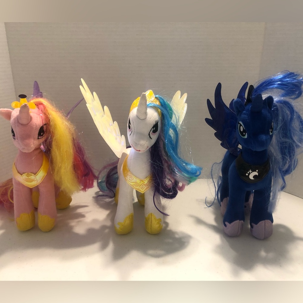 Ty 2016 My Little Pony Princess Plushie Set -G